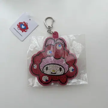[ 당일 발송 ] 미야쿠미야쿠 변신 반짝이 가죽 키링 마이멜로디