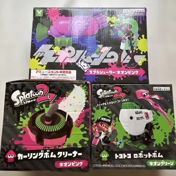 카링보머, 토코토코 로봇 보머, 스플래 슈터 (네온 핑크)