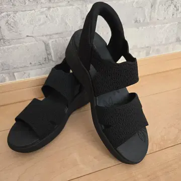 스케쳐스 샌들 블랙 24cm