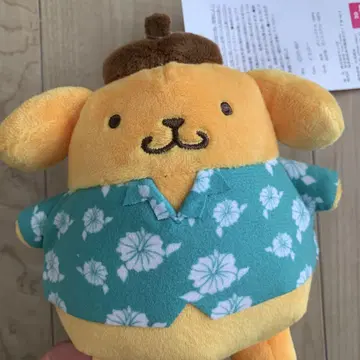 폼폼푸딩 일광화상 봉제 인형 마스코트 키체인 산리오