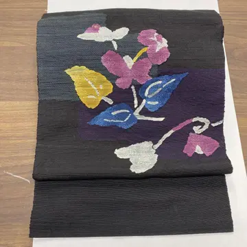 [ 새상품급 ] 나고야 오비(약 24cm) 순수 실크 샤레 오비  연습
