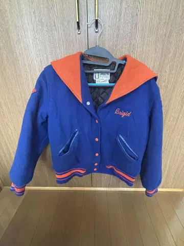 80s90s 세일러 바시티 자켓