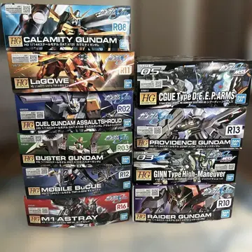 HG 건담 SEED 계 세트