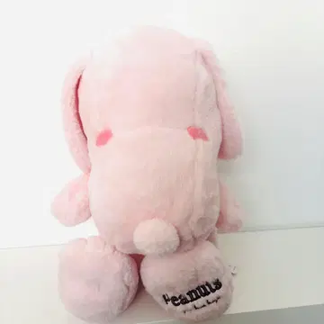 스누피 프리미엄 봉제 인형 핑크