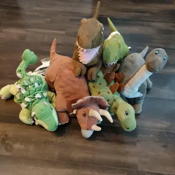 IKEA 공룡 봉제 인형 6개 세트
