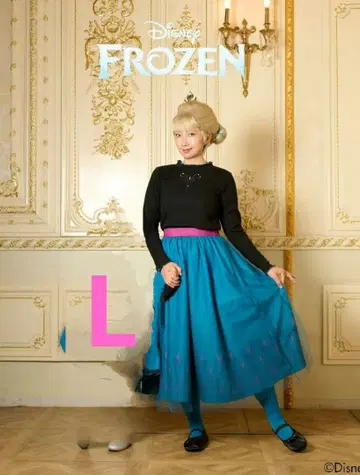 리트씨 엘사 안나 스커트 여성용 L
