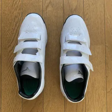 트레이닝 슈즈 화이트 벨크로