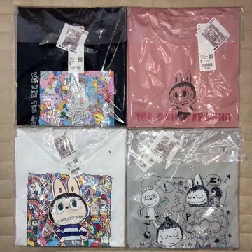 UNIQLO POPMART UT 러브브 유니클로 S 4종류 4개 세트