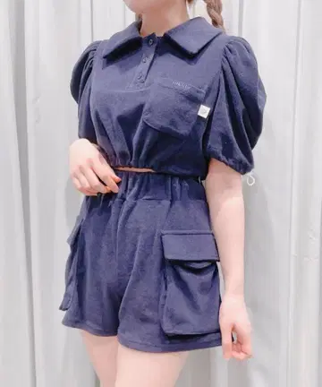 릴릴리 파일 폴로 상의 파일 숏팬츠
