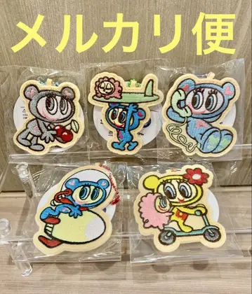 엔젤 블루 자수 키링 5세트