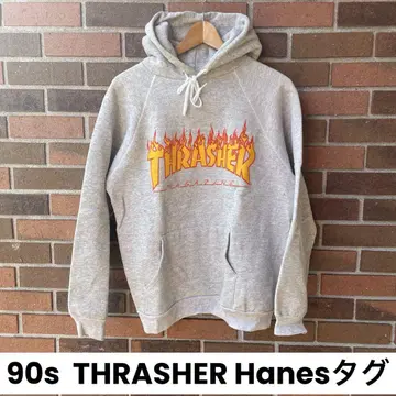 90s 트레셔 THRASHER Hanes 택 후드티 후디