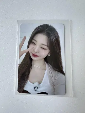 IVE MINIVE POPUP 하그백 트레이딩 카드 원영
