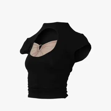 theredthread S circle open T-shirts