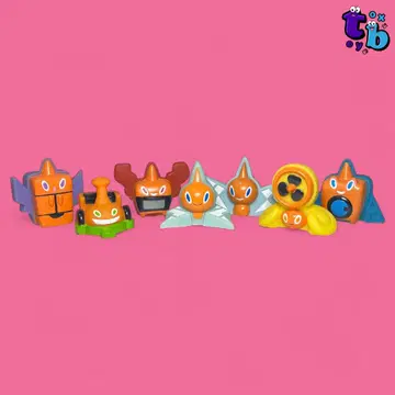 포켓몬 키즈 [로톰 7종 세트] 손가락 인형 No.B635