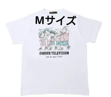화이트 M 사이즈 24시간 TV 명탐정 코난 미사용 새상품