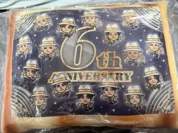 란페이지 온라인 부스 6주년 쿠션