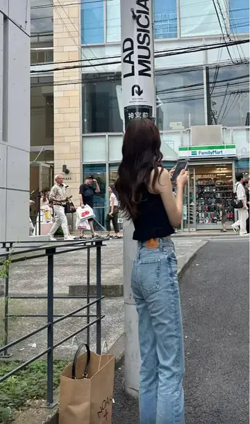 mvs 플레어 데님 26인치