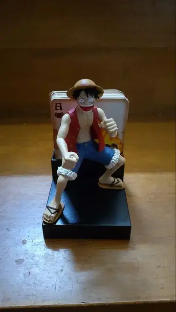 원피스 루피 피규어 & 카드놀이