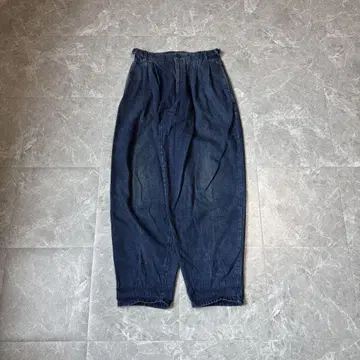 00s vintage Euro 벌룬 데님 y2k