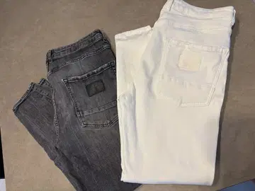 파격! ZARA 데님 팬츠 2개 세트