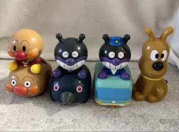 반다이 대집합! 호호피푸 시리즈 소프트 비닐제 호빵맨 세균맨