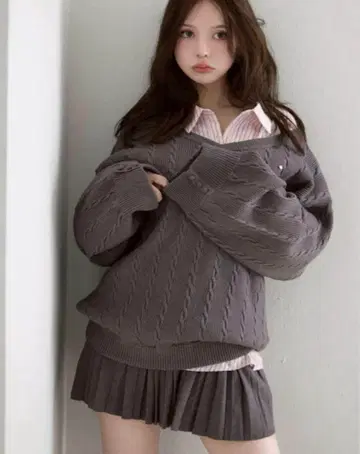 andmary Agatha 블라우스 세트 업