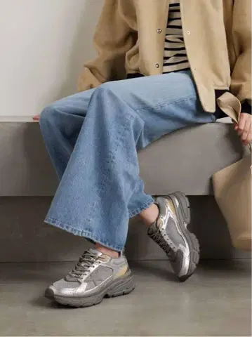 골든구스 Light Star 실버 42