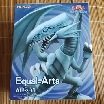 미개봉품 유희왕 카드 게임 Equal Arts 푸른 눈의 백룡 피규어