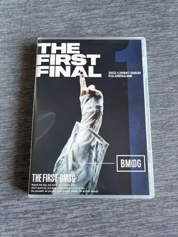 THE FIRST FINAL DVD 스티커 포함
