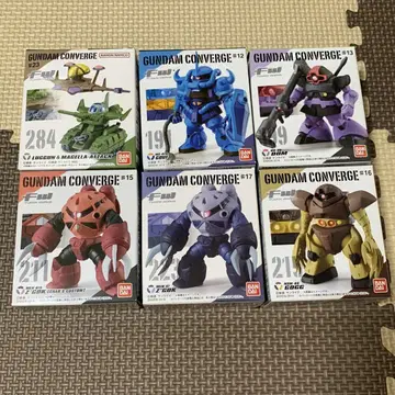 GUNDAM CONVERGE 피규어 6체 세트 2