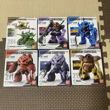 GUNDAM CONVERGE 피규어 세트 6체 4