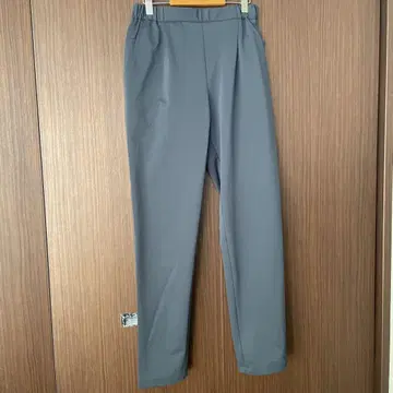 네이비 허리밴딩 팬츠