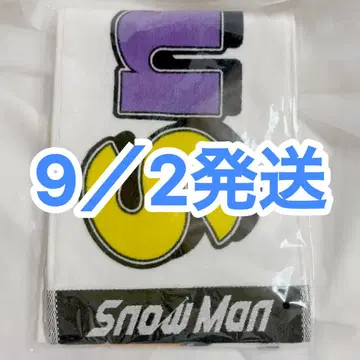 [ 즉시 구매 OK! 선착순! ] SnowMan Snow World 타월