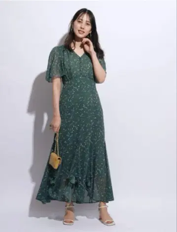 마이 스트라다 그린 원피스