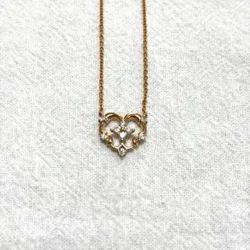 사만다 티아라 하트형 목걸이