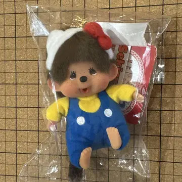 몬치치 x 산리오 헬로키티 콜라보 빅페이스 SS 마스코트 키링