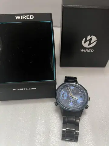 하자품 WIRED 와이어드 손목시계 VK67-KBD0