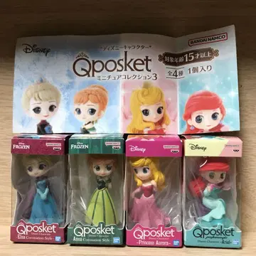 가챠 디즈니 캐릭터 Q posket 미니어처 컬렉션 3