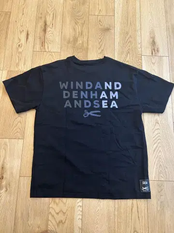 WIND AND SEA DENHAM T셔츠 블랙