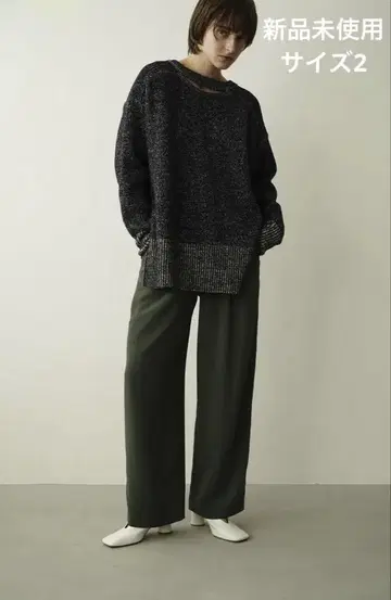 클라네 BASIC TUCK PANTS