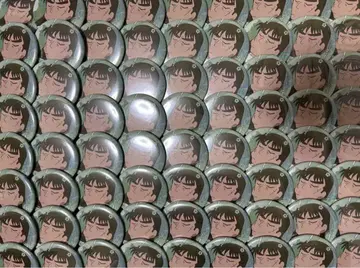 닌타마 란타로 나카자에 카쵸지 백면상 캔뱃지