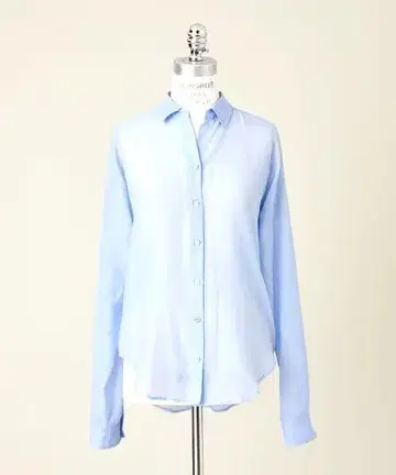 콘테 코튼 실크 레귤러 카라 셔츠