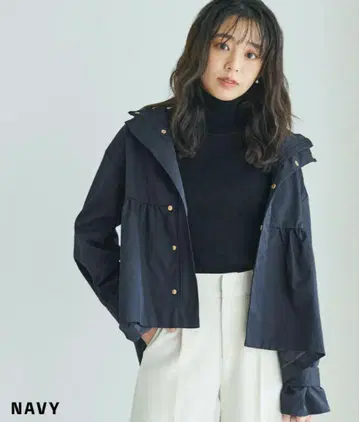 베이스먼트 온라인 마운틴 후드티 네이비