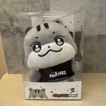 ATEEZ 홍준 ANITEEZ 플러시 키링 춘라미
