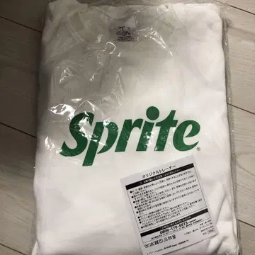 스프라이트 오리지널 트레이닝복 화이트 당선품