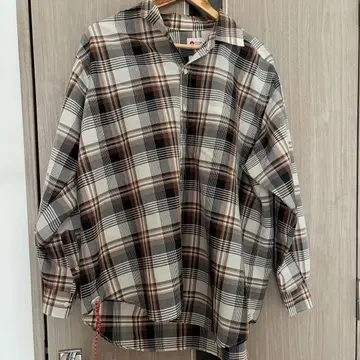 BEAMS JAPAN 체크 무늬 셔츠 일본제