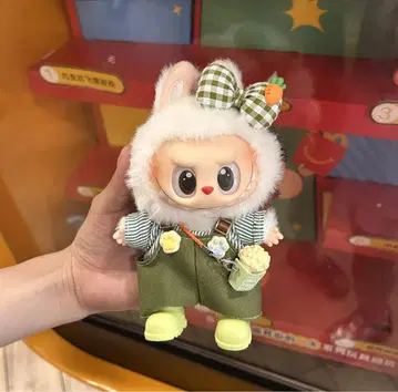 labubu 라부부 봉제 인형 의류 팝콘 5종 세트