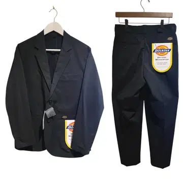 새상품 24SS Dickies TRIPSTER 셋업 수트 블랙 S