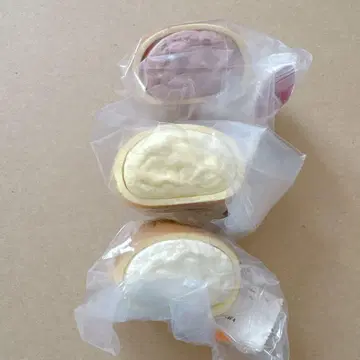 핫텐도 크림빵 모찌푸니푸니 키체인