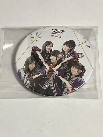 뱅드림 ANIMAX MUSIX 캔뱃지 Roselia